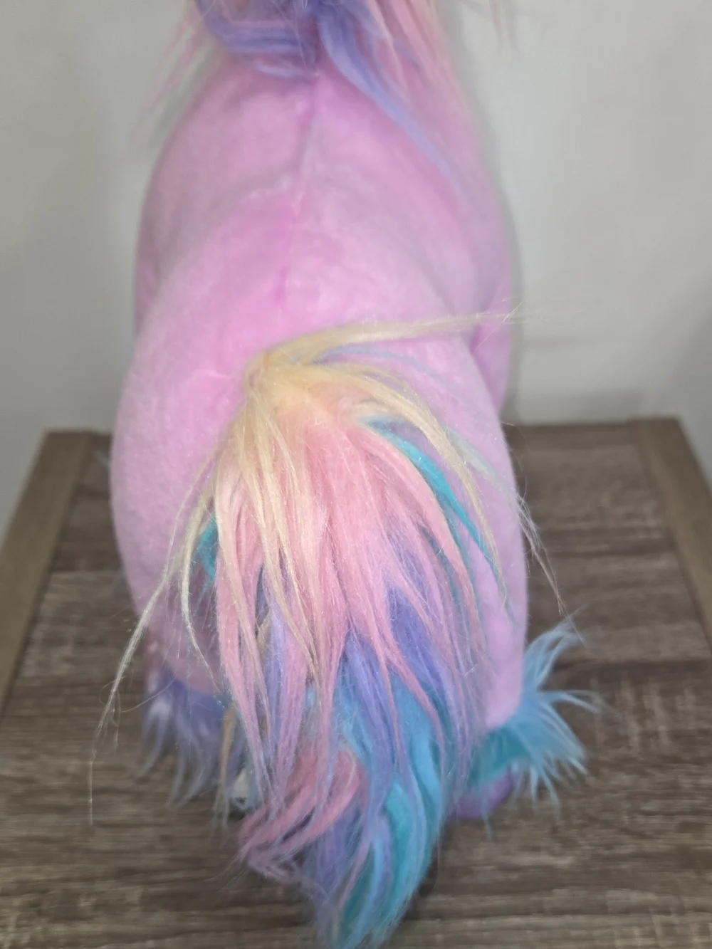 Build A Bear Fairy Friend Unicorn Rainbow Pink Plush Stuffed Animal 17